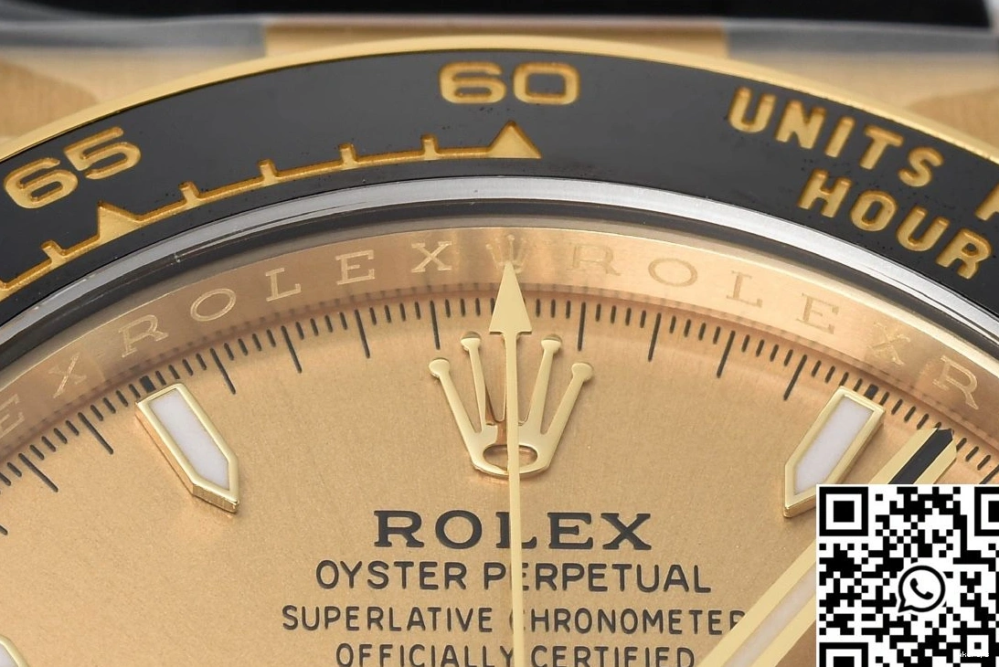 Dial Factory Cosmograph Daytona M126518 Bezel Black Clean Rolex Yellow 1222